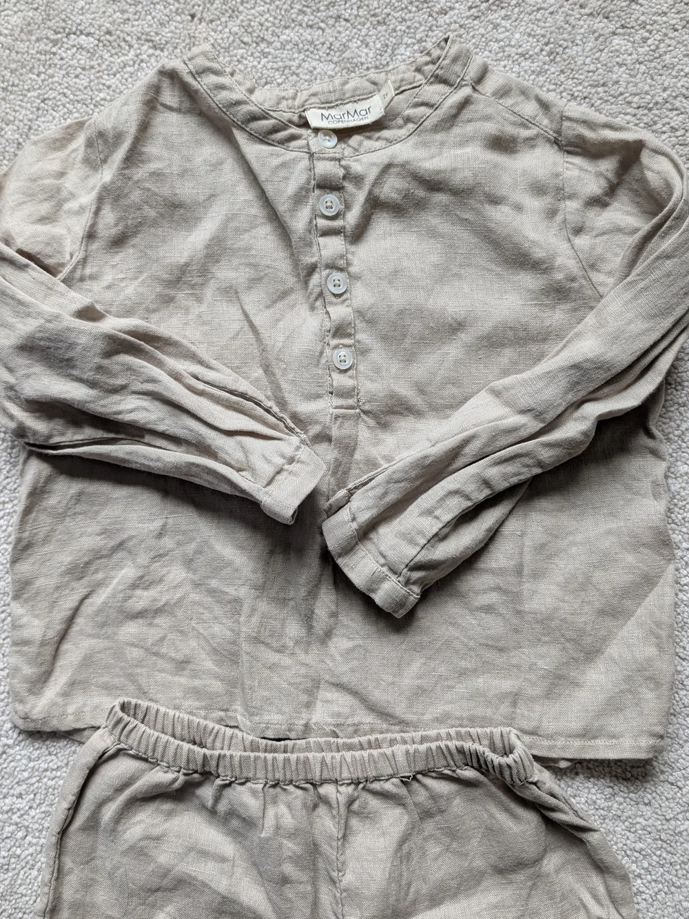 MarMar Copenhagen Kids Matching Linen Set